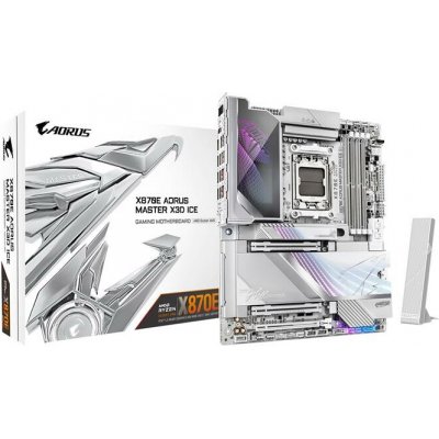 Gigabyte X870E AORUS MASTER X3D ICE – Sleviste.cz
