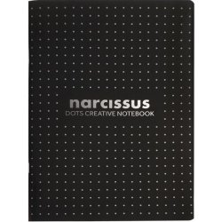 Narcis sešit DOTS A4 60l 80g černý