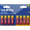 Baterie primární VARTA Longlife Max Power AA 8ks 4706101428