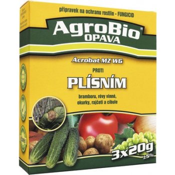 Agrobio Acrobat MZ WG - proti plísním 4x20g