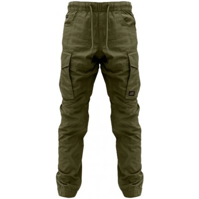 Kumu Lehké Kalhoty Utility Cargos Khaki – Zboží Dáma