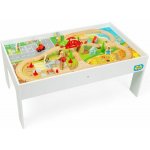 Bigjigs vláčkodráha se stolem Město 61 dílů – Zboží Dáma