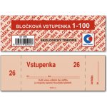 Baloušek Tisk ET300 Bločková vstupenka 1-100 – Zboží Živě