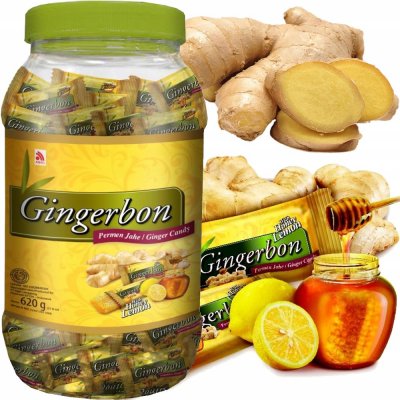 Gingerbon Zázvorové bonbony med a citron 620 g – Sleviste.cz