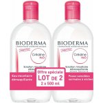 Bioderma Sensibio H2O micelární voda 2 x 500 ml dárková sada – Zboží Dáma