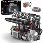 Mould King 10087 Engine Benzinový 4válcový motor L4 – Zboží Dáma