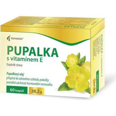 Noventis Pupalka s Vitamínem E 60 kapslí – Hledejceny.cz