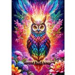 ENJOY Neonová sova 3000 dílků – Zboží Dáma