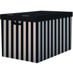 Hit Krabice úložná s víkem - 56 x 37 x 36 cm / 2 ks 30210 – Zboží Živě