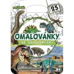 Omalovánky se samolepkami Dinosauři – Hledejceny.cz