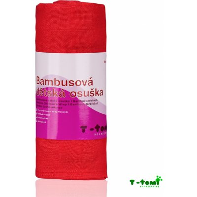 T-tomi Bambusová BIO osuška 1ks růžová – Zboží Mobilmania