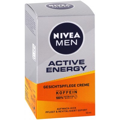 Nivea Men Skin Energy Q10 energizující pleťový krém 50 ml – Sleviste.cz