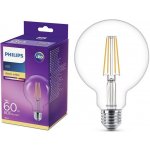 Philips LED Classic Globe 6W/60W E27 teplá bílá CL G93 ND – Hledejceny.cz