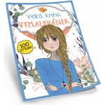 Velká kniha Vymalovánek modrá – Hledejceny.cz