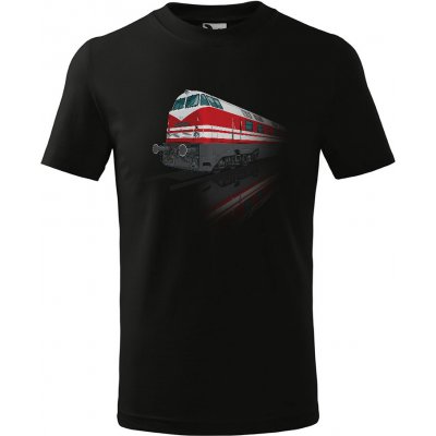 Impar tričko Lokomotiva V 180 dětské černá – Hledejceny.cz