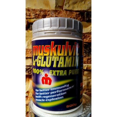 Muskulvit L-GLUTAMIN 500 g – Hledejceny.cz