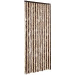 vidaXL Závěs proti hmyzu 100 x 220 cm žinylka béžová a světle hnědá – Hledejceny.cz