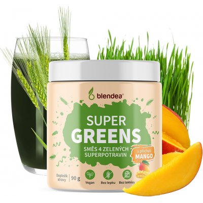 Blendea Supergreens Mango BIO 90 g – Sleviste.cz