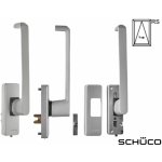 Schüco Klika standard PASK Barva: C0 - stříbrná eloxovaná, Varianta pro: Pravé křídlo – Zboží Mobilmania
