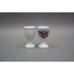 Bohemia porcelán 1987 kalíšek na vejce rokoko macešky fl – Zboží Dáma
