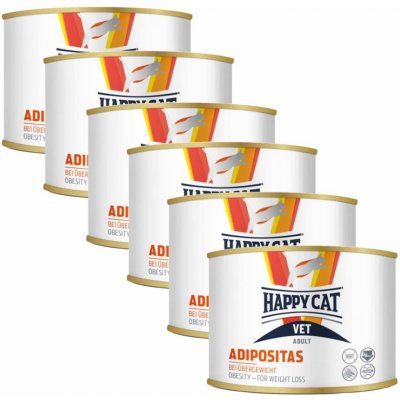 Happy Cat VET Dieta Adipositas 6 x 200 g