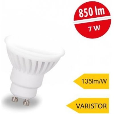LED21 LED žárovka GU10 7W keramická 230V studená bílá – Hledejceny.cz