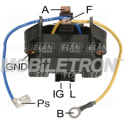 Regulátor alternátoru Valeo A12M16 / UCB226 – Hledejceny.cz