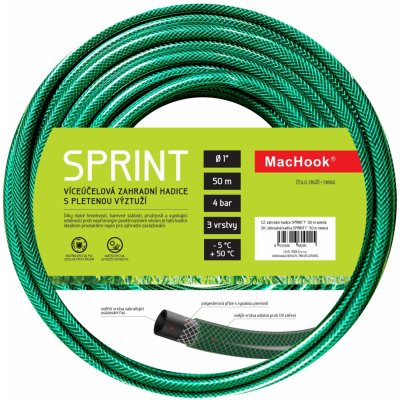 MacHook 13866 SPRINT 1" 50 m zelená – Hledejceny.cz