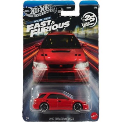 Mattel Hot Wheels Silver Series Fast & Furious 1999 Subaru Impreza – Hledejceny.cz