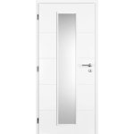 Doornite Quatro Linea, 90 L, 946 × 1983 mm, lakované, levé, bílé, prosklené C1MQWP.90L1.FT – Hledejceny.cz