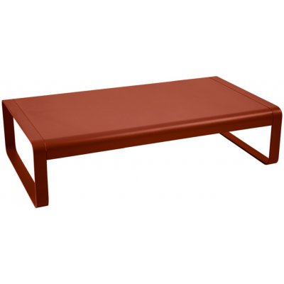 Fermob Bellevie 138 x 80 cm Zemitě červený hliníkový zahradní konferenční stolek – Hledejceny.cz