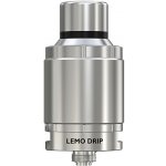 iSmoka-Eleaf Lemo Drip clearomizer RDA Stříbrný – Zboží Dáma