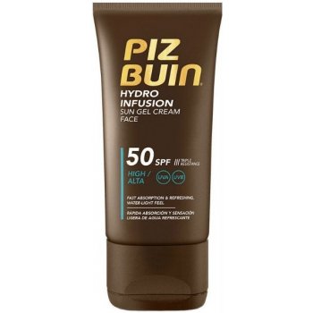 Piz Buin Hydro Infusion hydratační opalovací krém na obličej SPF50 50 ml