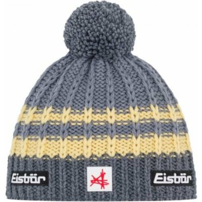 Eisbär Kova Pompon MÜ SA 007/Anthrazit/Banana/Graumele/Anthrazit – Zboží Mobilmania