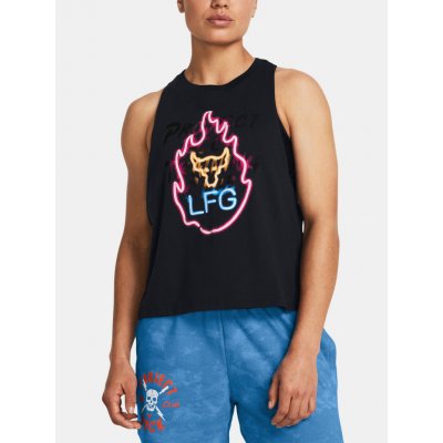 Under Armour Pjt Rck W Neon Flame Tank BLK 1384505 001 – Sleviste.cz