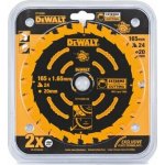 DeWALT DT10300 Pilový kotouč 165x20mm 24 zubů – Zboží Mobilmania