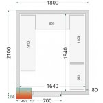 Tefcold CR 180x210x220 – Sleviste.cz