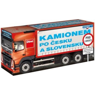 Dino Kamionem po Česku a Slovensku Rodinná hra