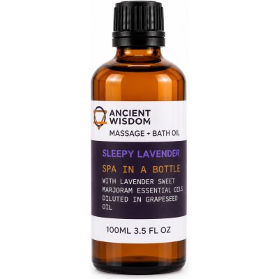 Ancient Wisdom Levandule masážní a tělový olej 100 ml – Hledejceny.cz