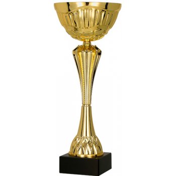 Kovový pohár Zlatý 39 cm 16 cm