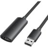 usb kabel Vention CBKBJ USB 2.0 Type-A Male to Type-A Female Active Extension, 5m, černý