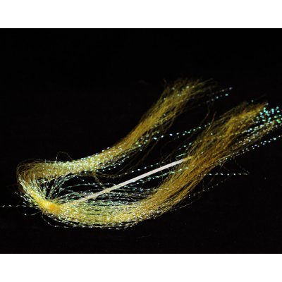 Sybai Streamerové Vlasy Magnum Crystal Flash Hair Yellow 27cm – Zboží Mobilmania