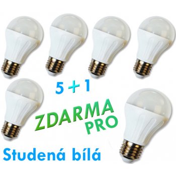 Vankeled LED žárovka E27 8 W 640 L PRO Studená bílá + 1 5x