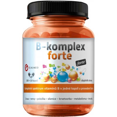 Galmed B-Komplex forte 110 kapslí – Hledejceny.cz