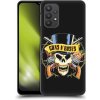 Pouzdro a kryt na mobilní telefon Samsung Pouzdro HEAD CASE Samsung Galaxy A32 5G Guns N' Roses Lebka