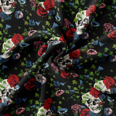 IMPAR Interlock – Flower skulls – Hledejceny.cz