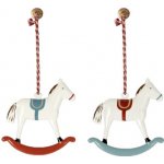 Vánoční plechová ozdoba Rocking Horse set 2 ks Maileg – Zboží Dáma