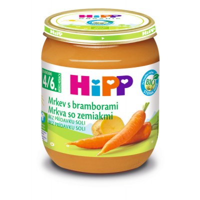 HiPP Bio Mrkev s bramborem 125 g – Zboží Dáma