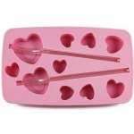 Toro Forma silikon na led s brčkem, tvar srdce, růžová 263398 – Sleviste.cz