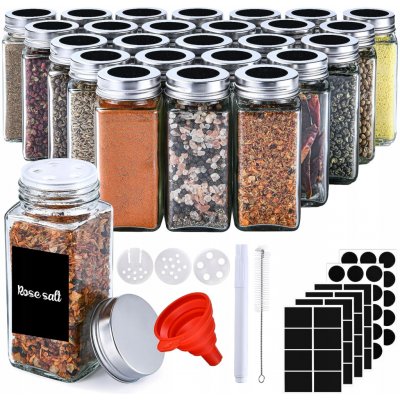 GoMaihe Nádoba na koření skleněná 120 ml 25 kusů – Hledejceny.cz
